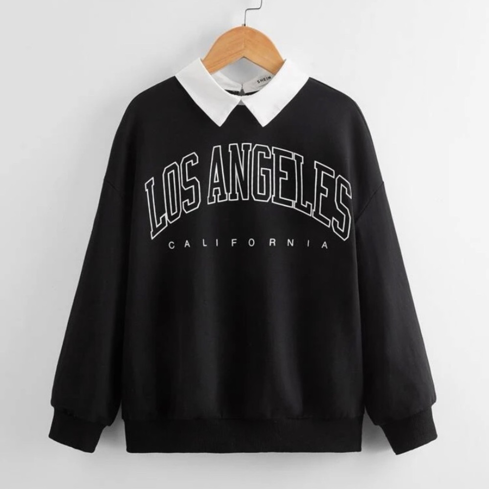 Girls Black Sweatshirt